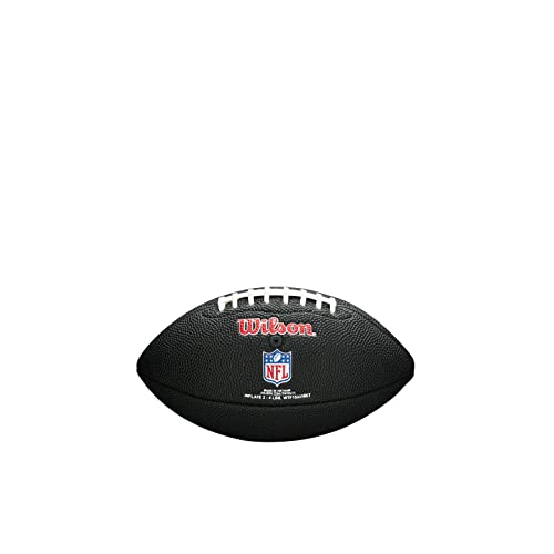 WILSON Sporting Goods NFL Kansas City Chiefs Team Logo Football Black Mini Size - Image 3