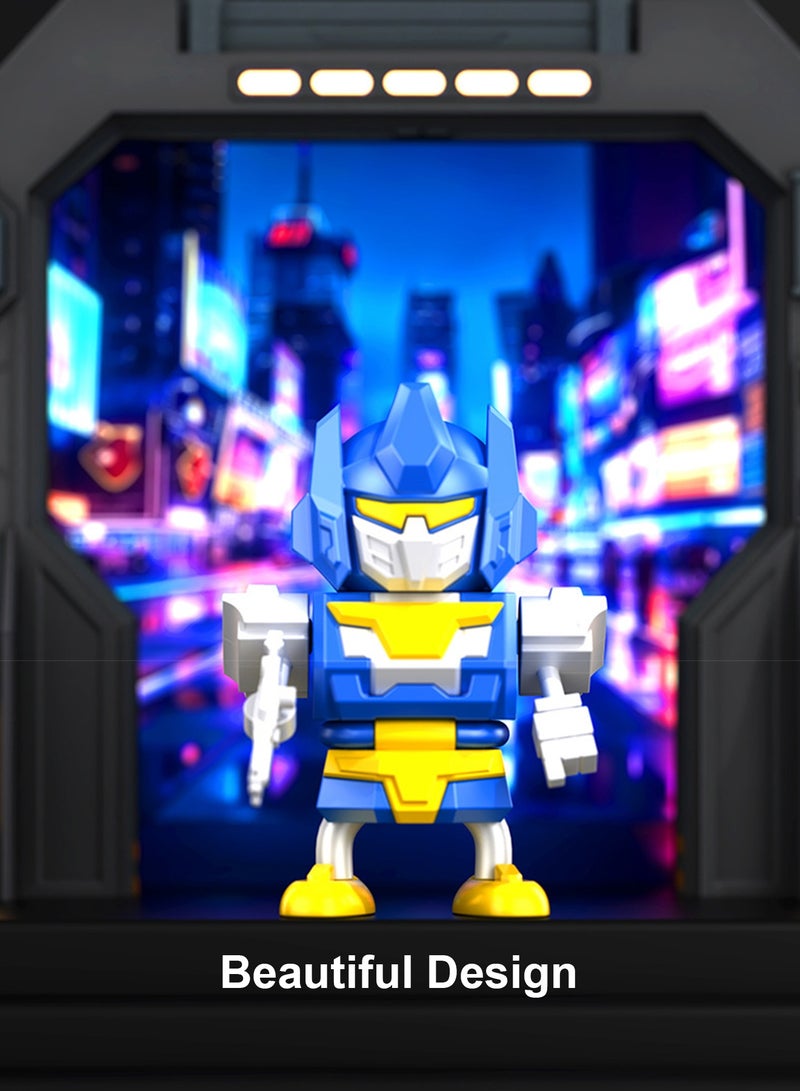 Splendors Assembled Windup Toys Action Figure Toy Robot Puppet Knickknacks Creative Toys Pack of 4 For Children Kids Perfect Gift (Finished Product, No need to Assemble) - Image 2