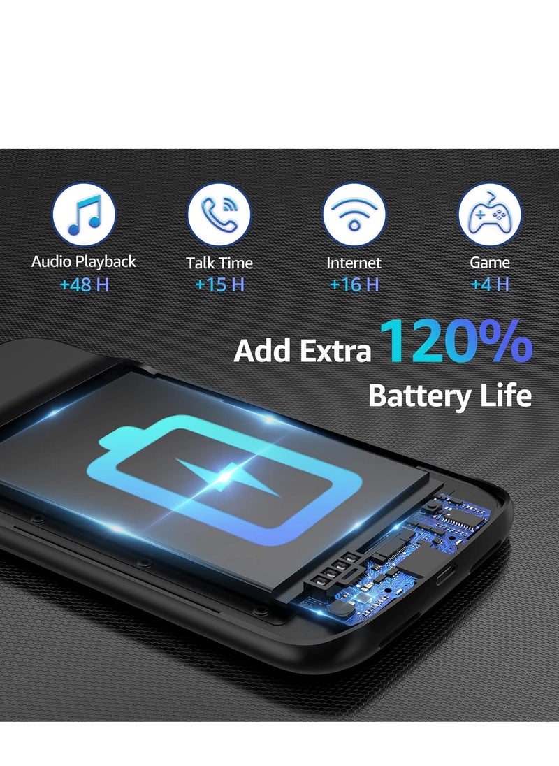 GULFLINK Battery Case for iPhone 11 5000mAh Slim Portable Protective Charging Case Rechargeable Charger Case  - Image 2