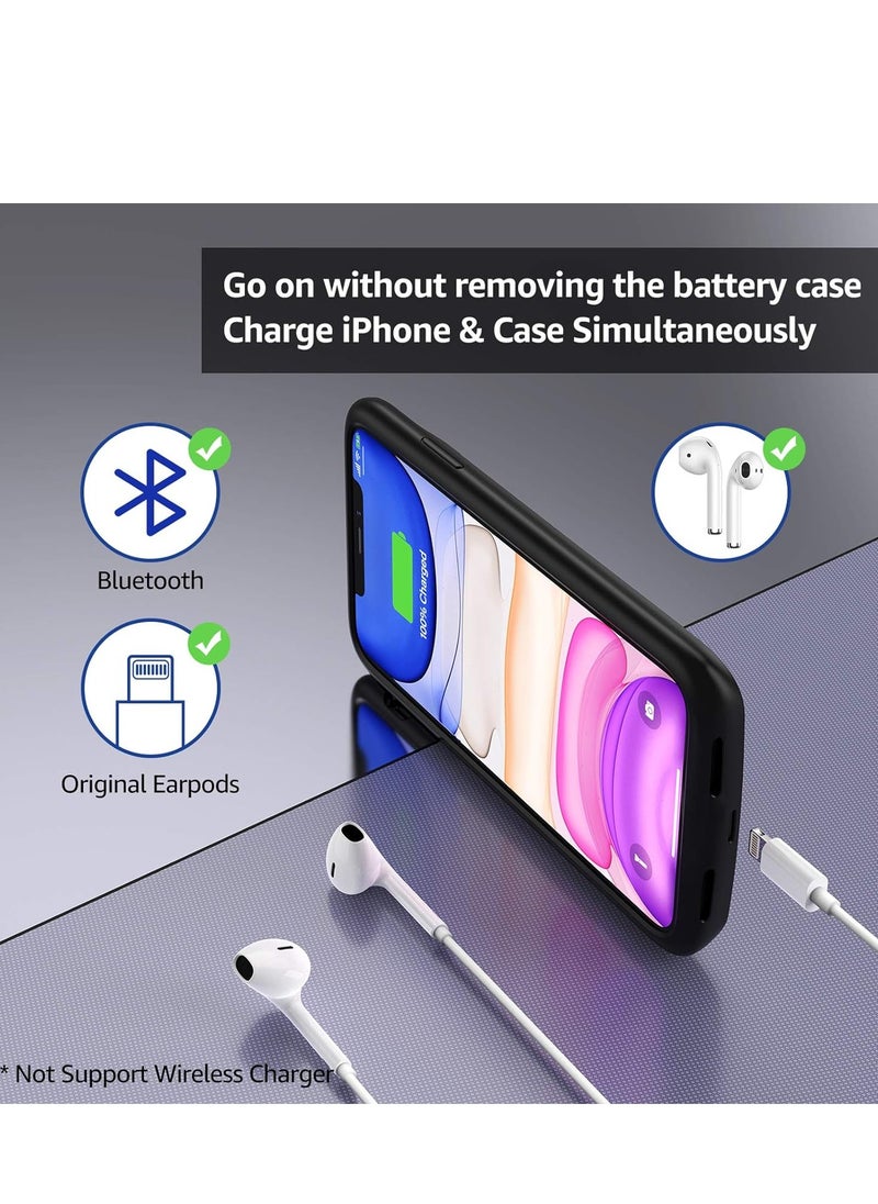GULFLINK Battery Case for iPhone 11 5000mAh Slim Portable Protective Charging Case Rechargeable Charger Case  - Image 5