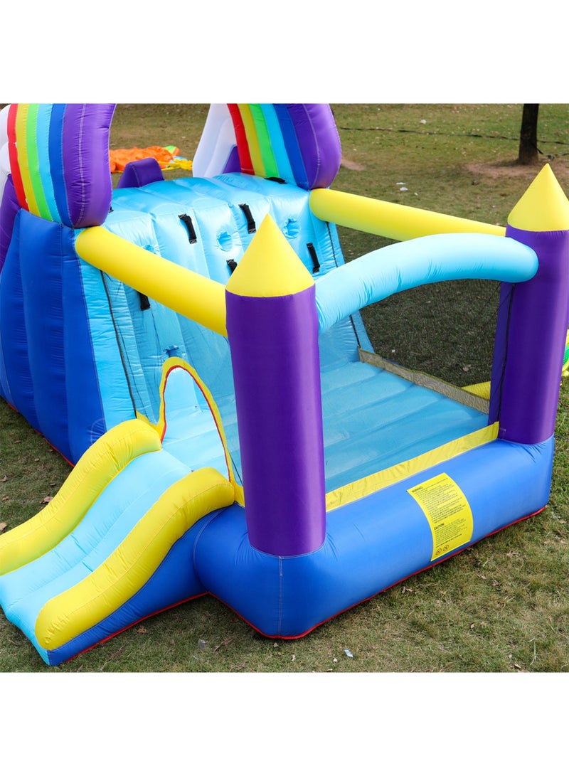 LIMOS Inflatable Twin Water Slide With Bouncer for Kids Outdoor Play - Image 5