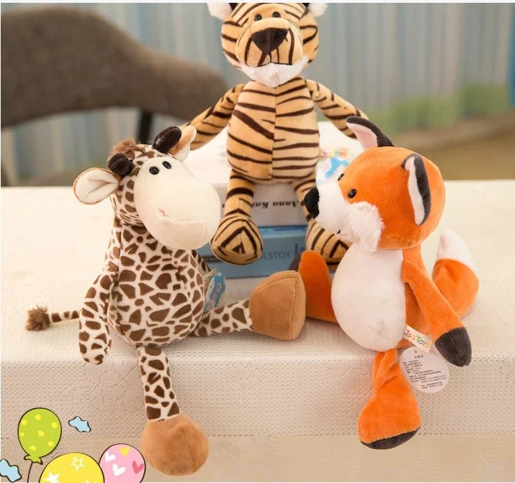 Y&D ization Forest Animal Plush Toy Tiger Lion Elephant Soft Stuffed Animals Toy - Image 5