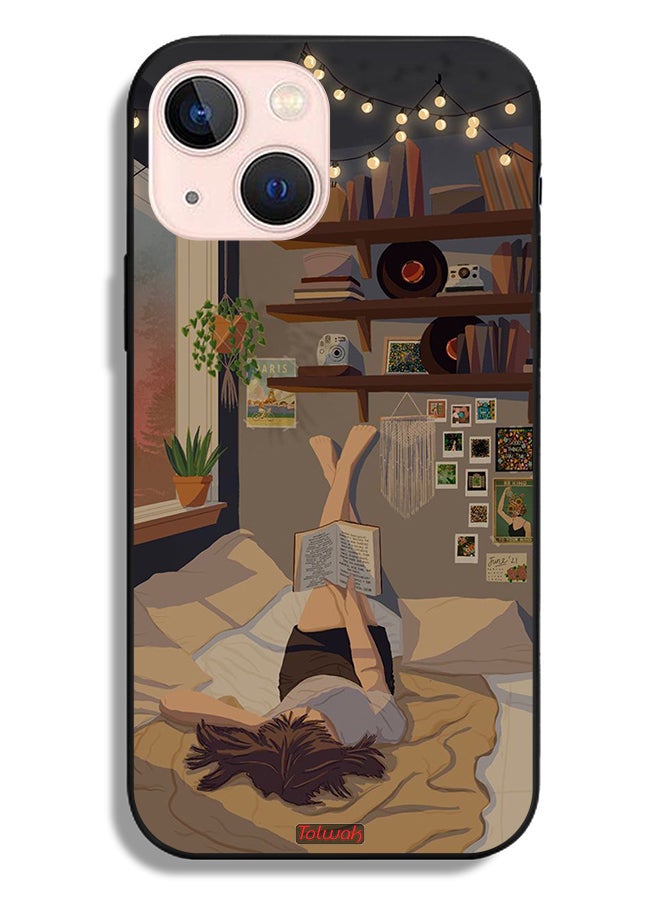 Tolwak Apple iPhone 13 mini Protective Case Studying Art - Image 2