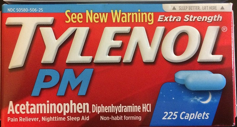 Tylenol تايلينول بي إم أقراص قوية إضافية (225 حبة) (عبوتين)  - Image 1