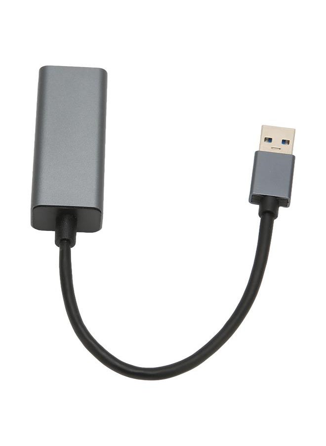 Thoraya USB to RJ45 Gigabit Ethernet port wired network card USB external network card driver-free support Windows8/7/10 Vista, XP ,MAC, Linux, etc.  - Image 2