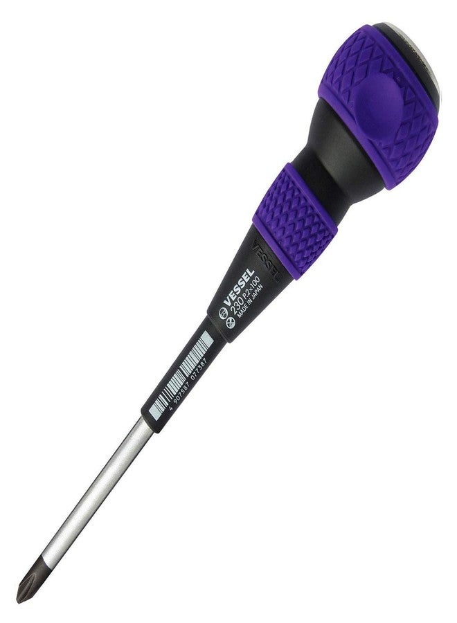 VESSEL Ball Grip Through Driver +2 x 100 230 - Image 1