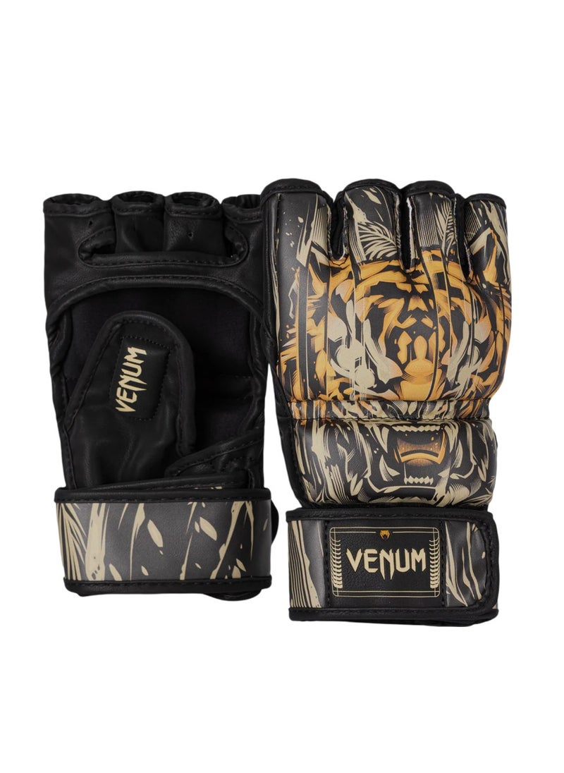 VENUM - Tiger Mma Gloves Black/Neo Orange - Image 1