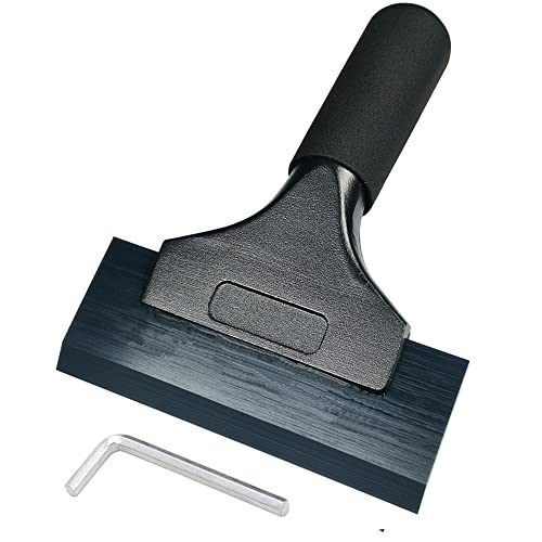 Gebildet All purposed Silicone Rubber Squeegee for Car Vinyl Wrapping, Window Tint Film Installation, car Decal Tool. Car Window Snow/ice Cleaning, Home Glass/Mirror/Window Cleaning - Image 1