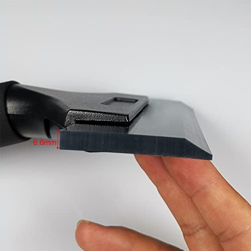 Gebildet All purposed Silicone Rubber Squeegee for Car Vinyl Wrapping, Window Tint Film Installation, car Decal Tool. Car Window Snow/ice Cleaning, Home Glass/Mirror/Window Cleaning - Image 3