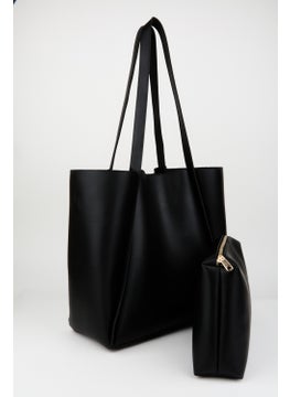 Tekno Trust Women's Black Suede Bag Black  - Image 1