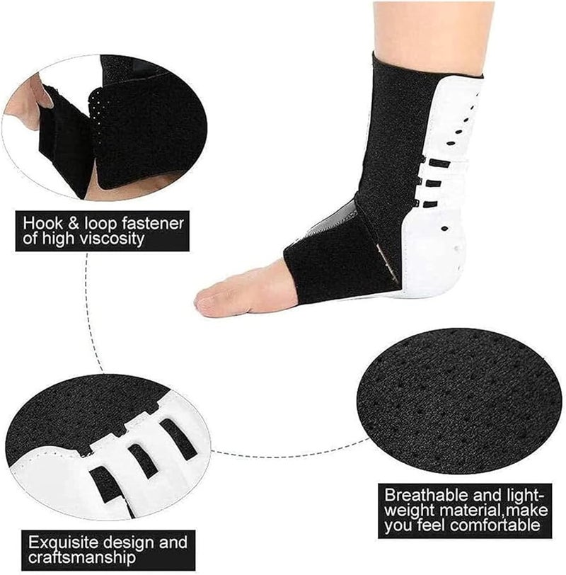 دعامة هبوط القدم اليسرى قابلة للتعديل، جهاز تقويم لتمديد قوس القدم، تدريب المشي بالضغط - Image 4