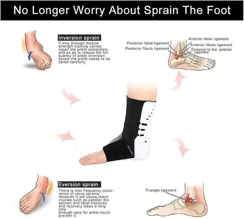 دعامة هبوط القدم اليسرى قابلة للتعديل، جهاز تقويم لتمديد قوس القدم، تدريب المشي بالضغط - Image 5
