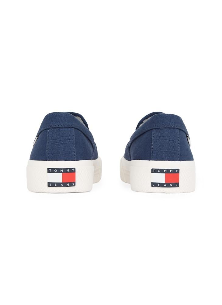 SLIP ON CANVAS TRAINERS