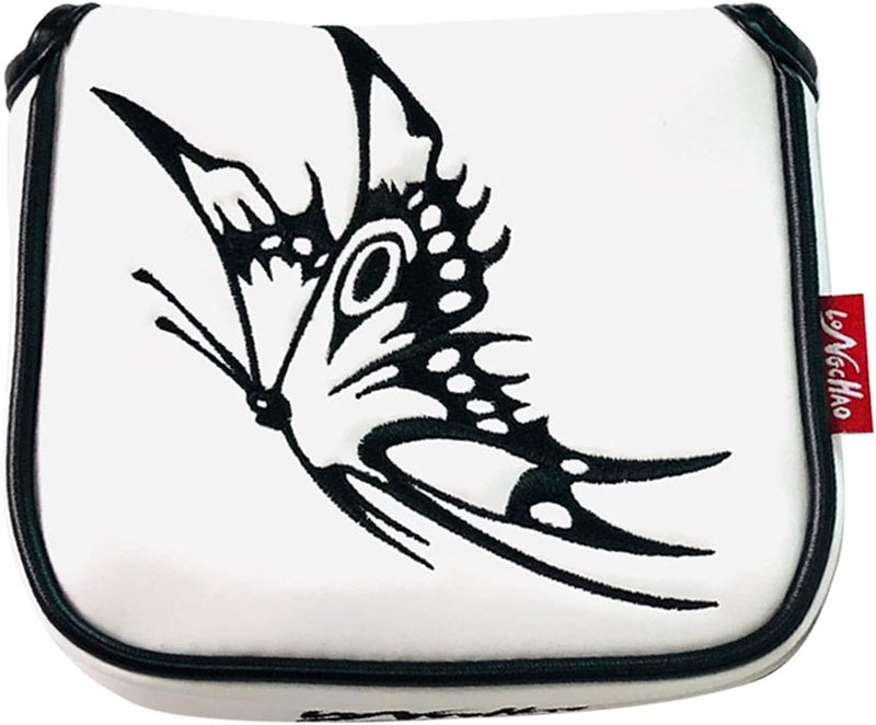 كلاراكو غطاء مضرب غولف مربع الشكل، مصنوع من جلد البولي يوريثان، غطاء رأس المضرب، إغلاق مغناطيسي - Image 3