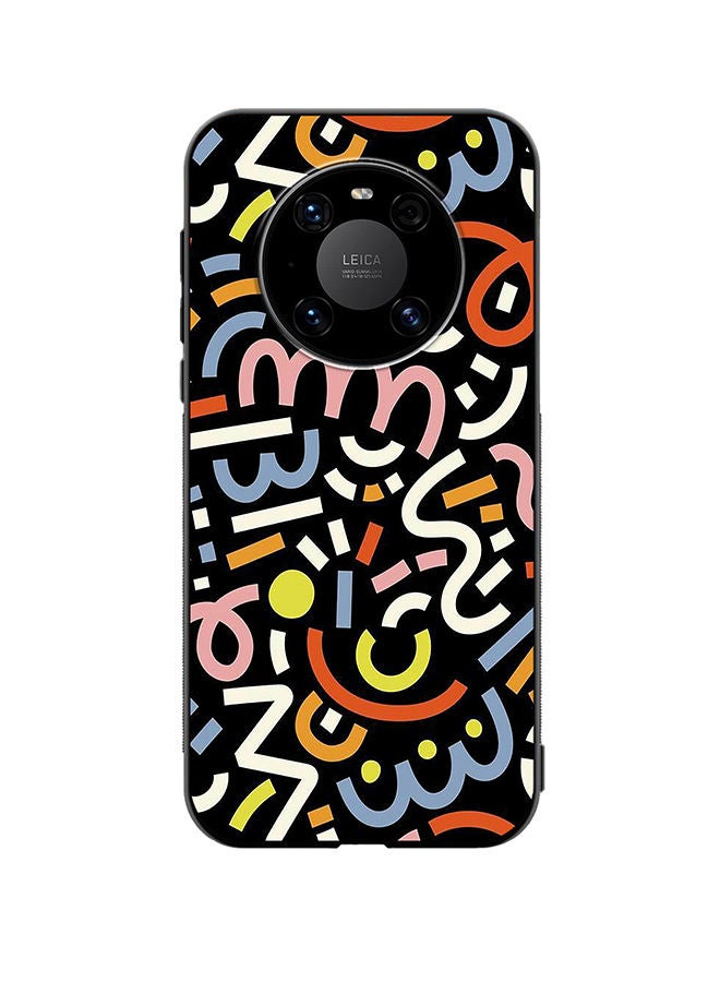 VR CREATIVE Protective Case Cover For Huawei Mate 40 Vector Design Multicolour - Image 1