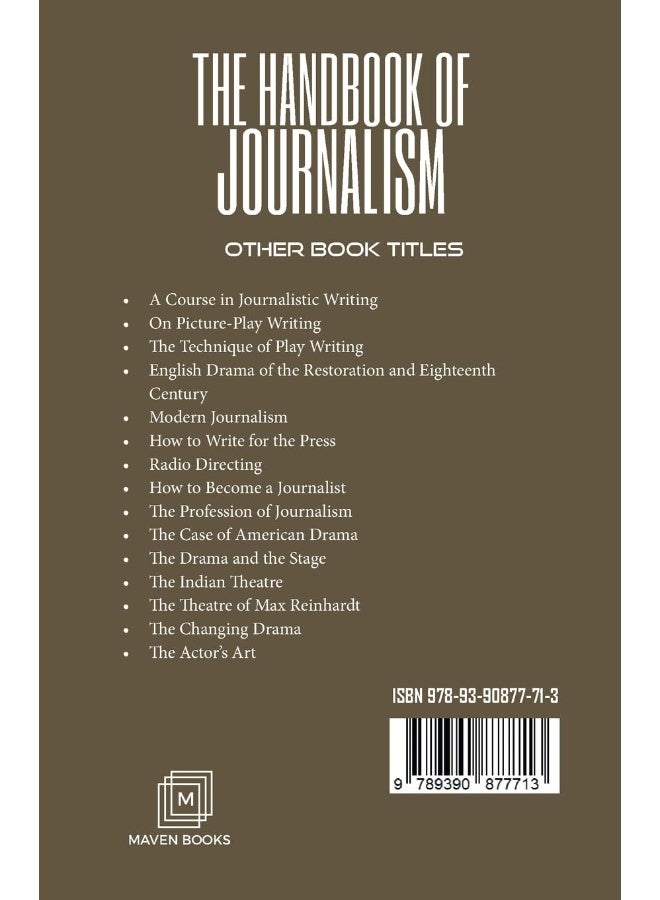 THE HANDBOOK OF JOURNALISM  - Image 2