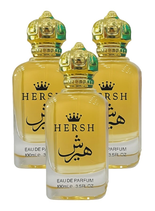 FAKHAMA 3 Pieces Hersh Perfume For Men 100ml EDP - Image 1