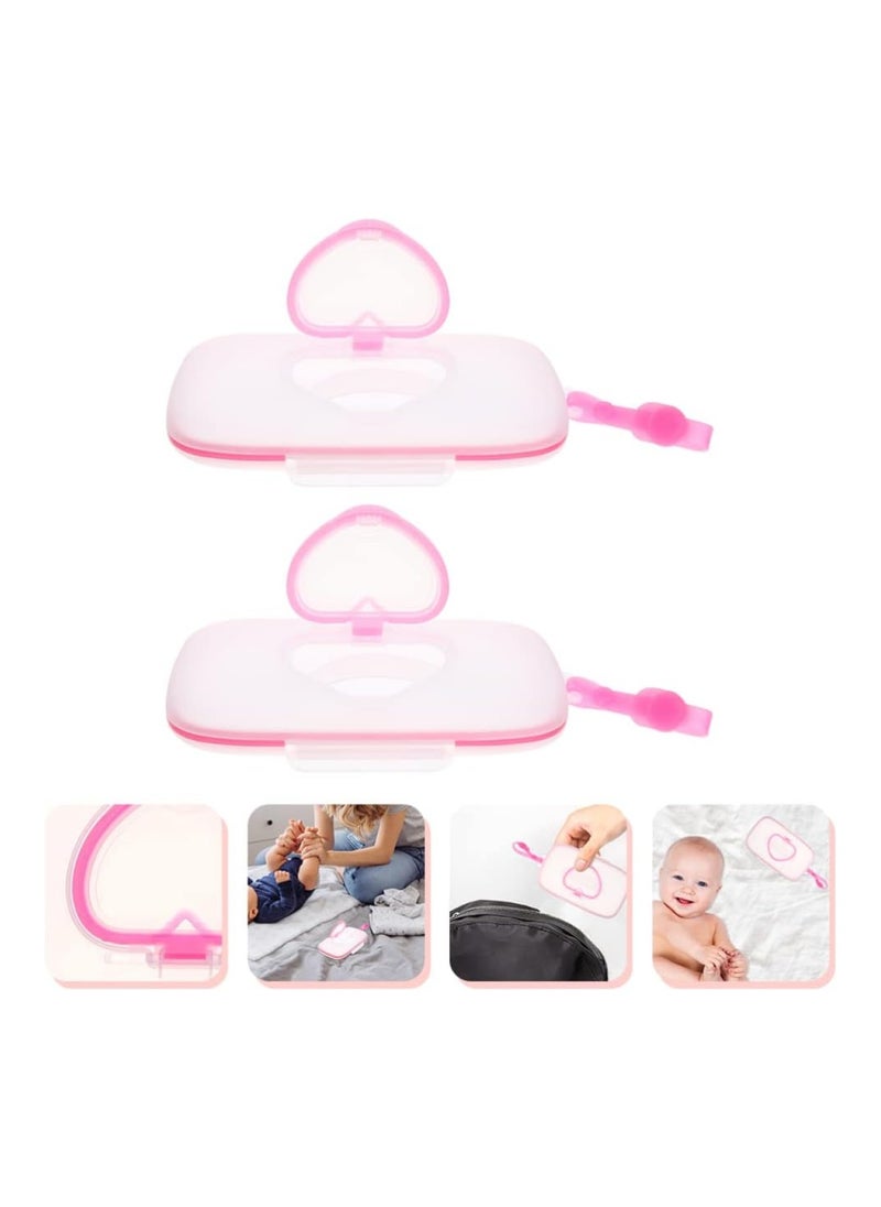 Artibetter - Pack Of 2 Infant Wipes Storage Box - Image 1