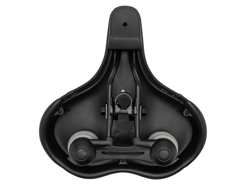 Schwinn Cruiser Bike Seat, Extra-Wide, Soft Foam Padded Bike Saddle, Lightweight Design, Weather-Resistant Cover, Easily Attaches to Most Standard Seatposts - Image 4