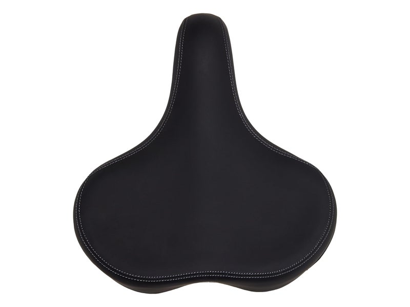 Schwinn Cruiser Bike Seat, Extra-Wide, Soft Foam Padded Bike Saddle, Lightweight Design, Weather-Resistant Cover, Easily Attaches to Most Standard Seatposts - Image 3