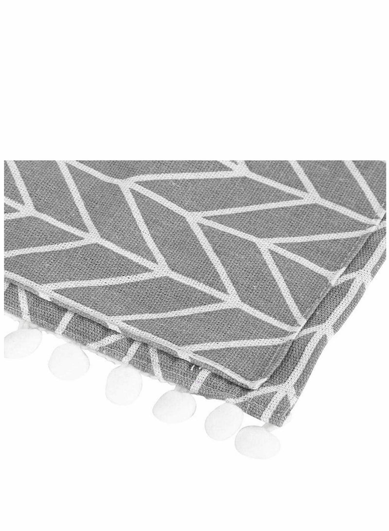 Zikra Fridge Dust Cover,Refrigerator Dust Proof Cover,Washing Machine Top Cover,Washing Machine Cover (55x130cm Gray Arrow) - Image 4