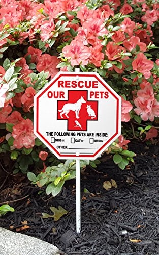 Imagine This S3938 Pet Rescue Garden Sign - Image 1