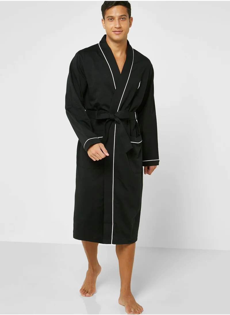 POLO RALPH LAUREN Pocket Piping Detail Robes