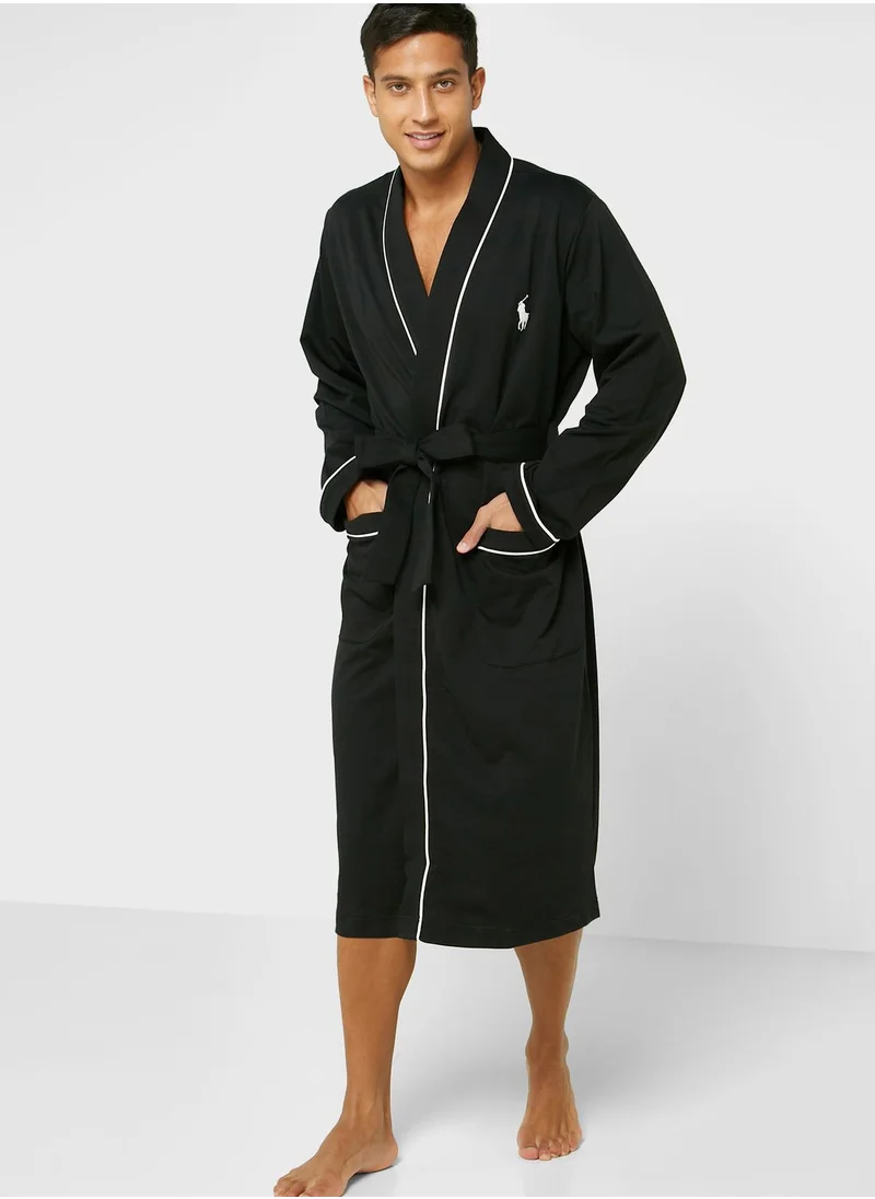 POLO RALPH LAUREN Pocket Piping Detail Robes