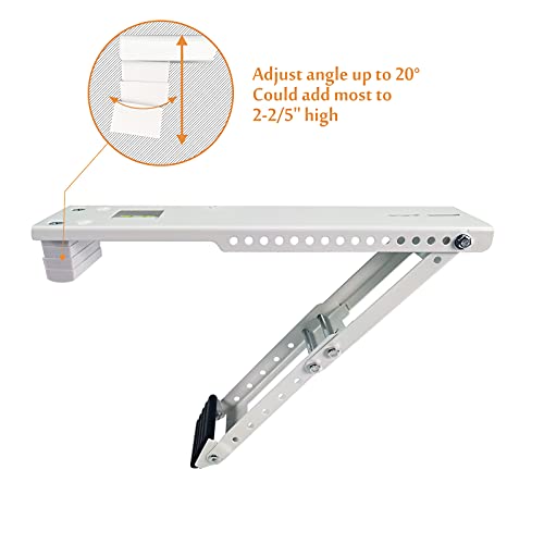 Foozet AC Window Air Conditioner Support Bracket Light Duty, Up to 85 lbs - Image 4