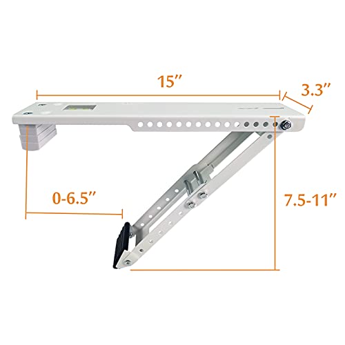 Foozet AC Window Air Conditioner Support Bracket Light Duty, Up to 85 lbs - Image 5