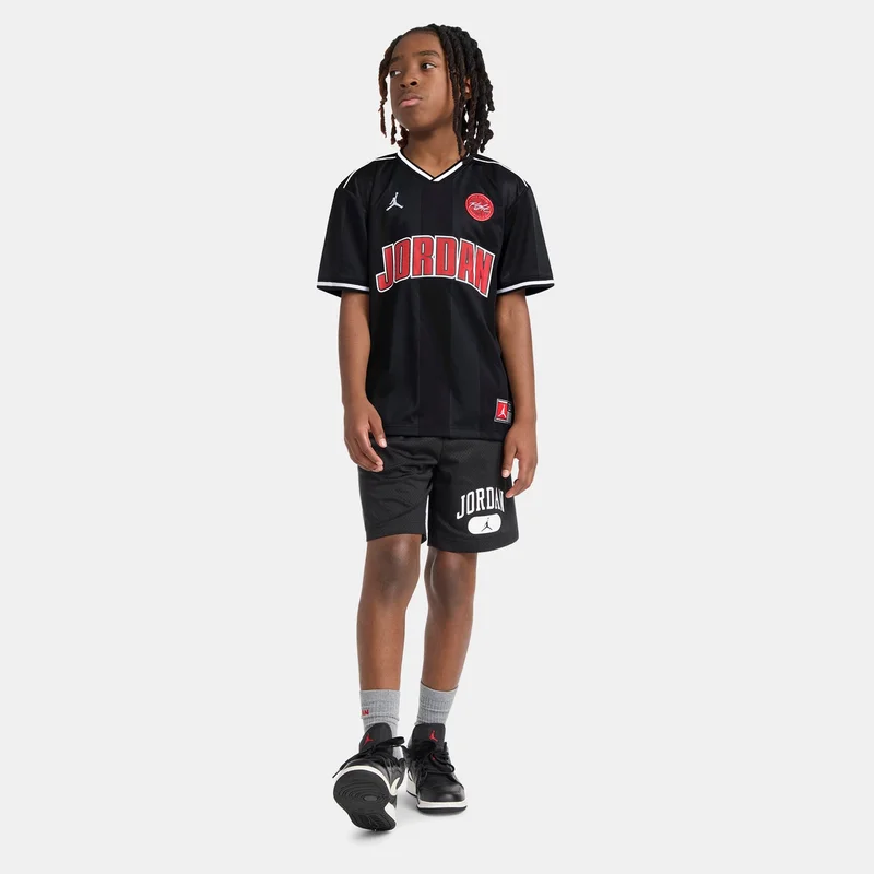 Jordan Black Kids' Sport Jersey Top  | Best Price UAE