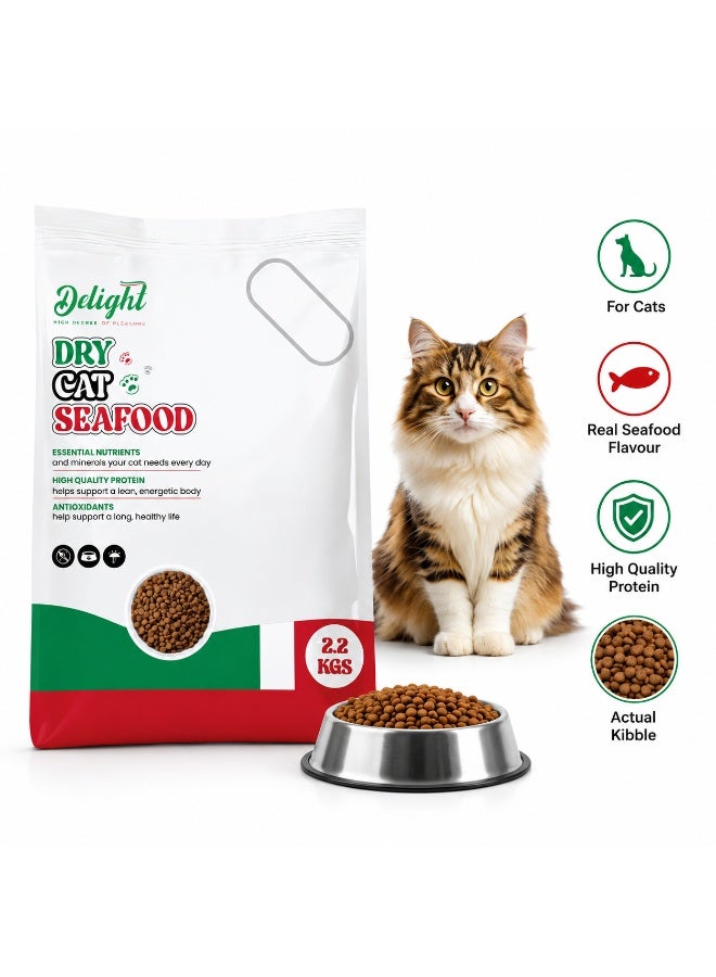 Delight Dry Cat Sea Food - Image 5