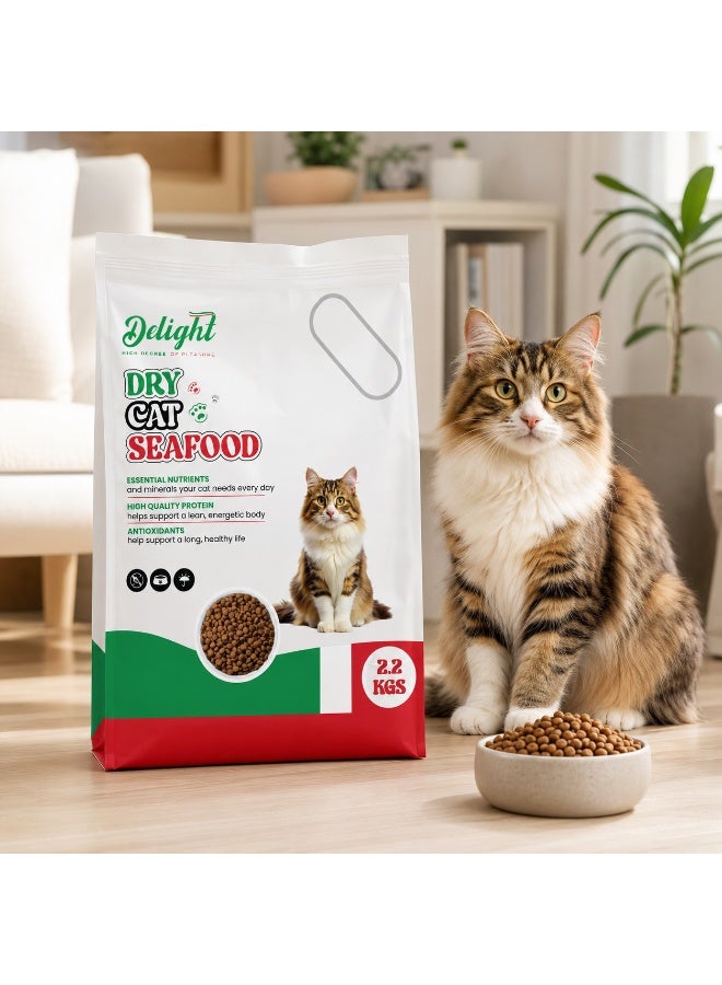 Delight Dry Cat Sea Food - Image 4