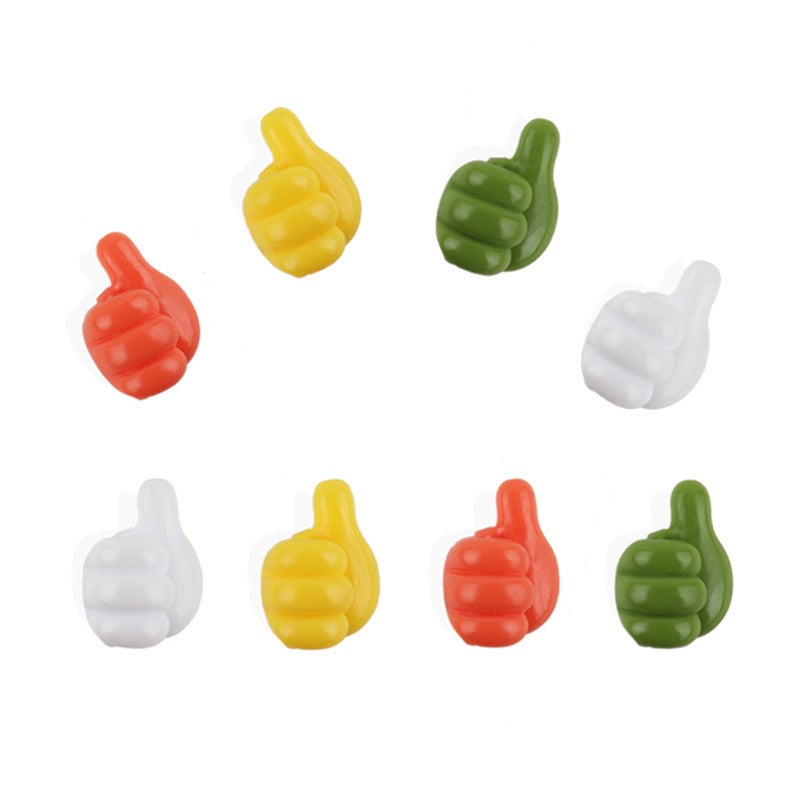 Creative Cute Thumb Hooks Multipurpose Cord Organizer 1 Color random 
