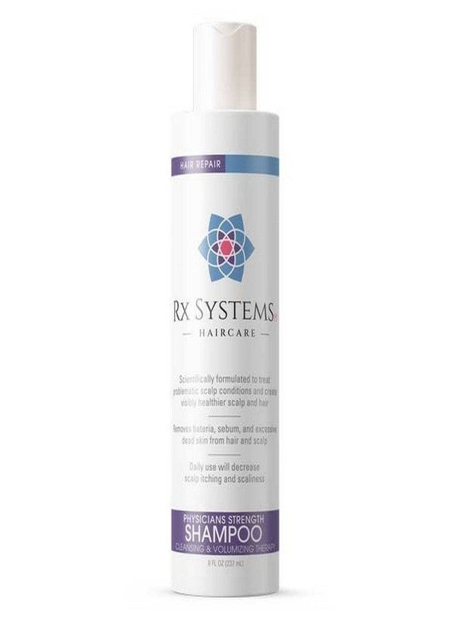Rx Systems PF Physicians Strength Shampoo for Dandruff, Psoriasis, Seborrheic Dermatitis, and Eczema with Salicylic Acid, Heals Itchy, Red, Scaly Scalp with this Clarifying Shampoo - Image 1