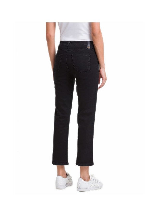 Spykar Women's Slim Fit Jeans (Size: 30)-EM-02BB-08-Black - Image 3