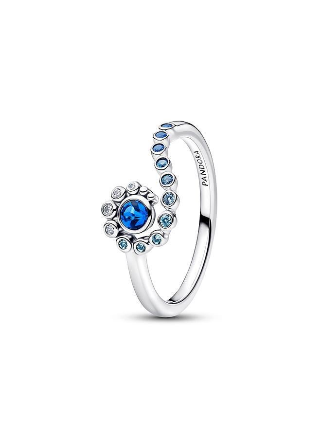 PANDORA Disney Moana Ocean Wave Ring - Image 1