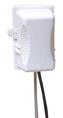 Kidco KidCo Outlet Plug Cover S211 White Baby Safety Electrical Outlet Cover Box Childproof Large Plug Cover for Babyproofing Outlets Easy to Install Use
