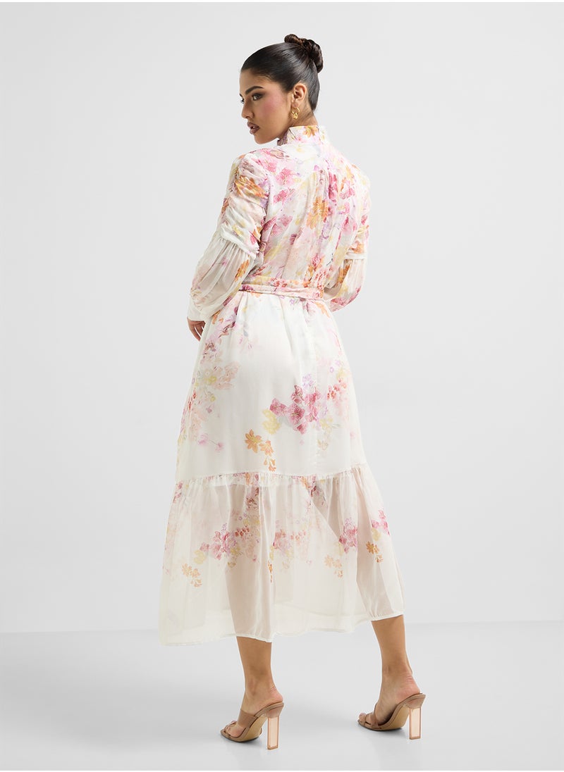 Khizana Floral Print Dress  - Image 2