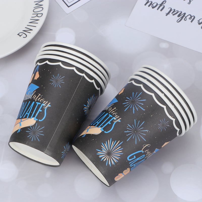 24pcs 2020 Graduate Party Cup Supplies Graduation Theme Paper Cup - Image 1