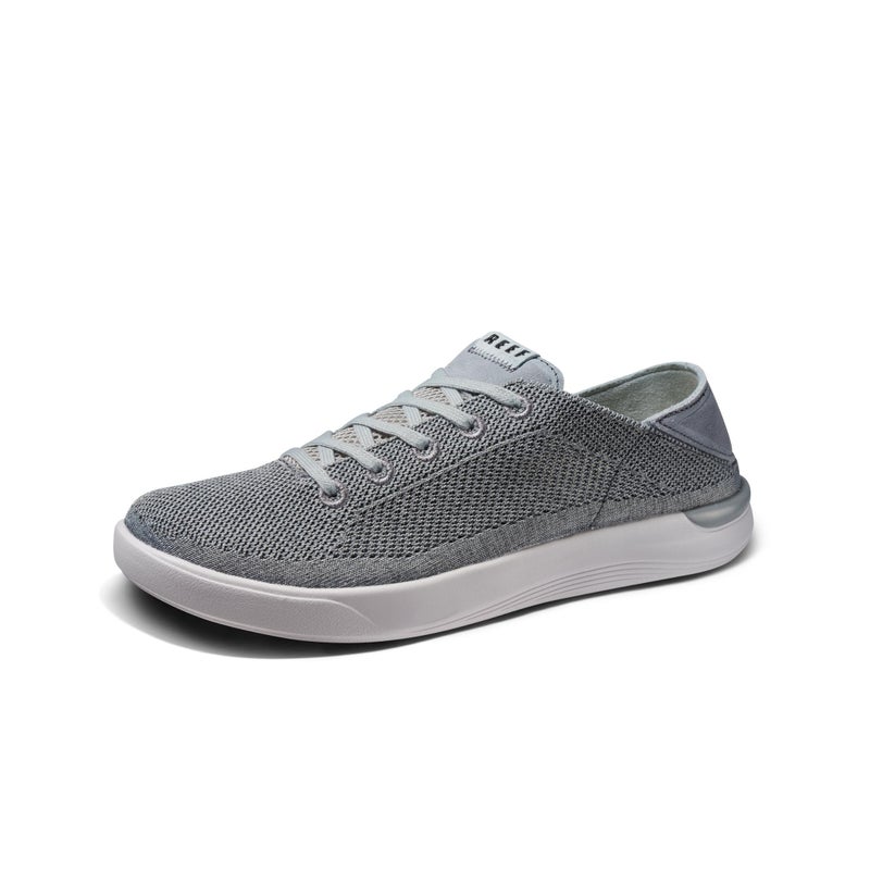 REEF Swellsole Neptune Mens Shoe, Lightweight & Breathable, Memory Foam Footbed, Fold Down Heel, Grey, 10 - Image 1