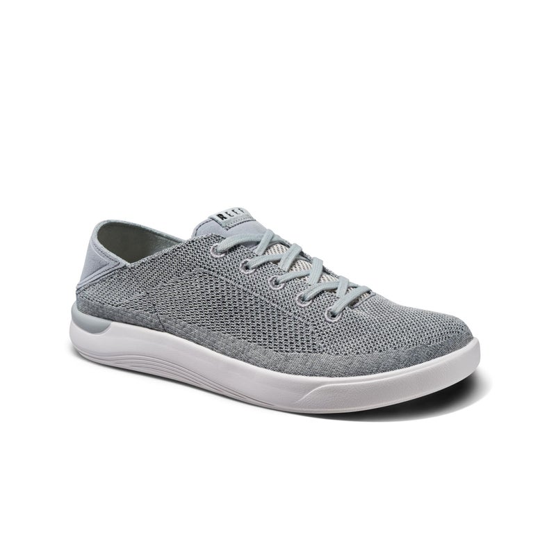 REEF Swellsole Neptune Mens Shoe, Lightweight & Breathable, Memory Foam Footbed, Fold Down Heel, Grey, 10 - Image 4