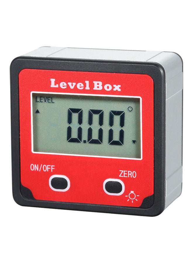 Digital Level Inclinometer Black/Red - Image 1