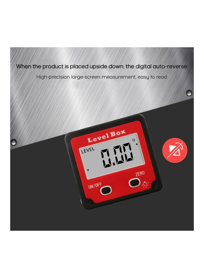 Digital Level Inclinometer Black/Red - Image 3