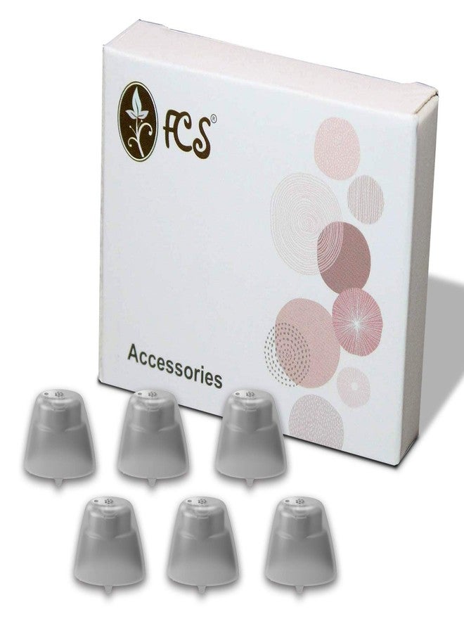 عبوة من 6 أكمام نقر من FCS لـ Siemens Signia Run Click-CIC/ITC (مغلق - كبير).