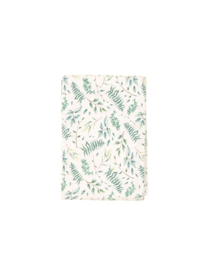 All4Ella Jersey Swaddle & Beanie Set - Leaves - Image 4