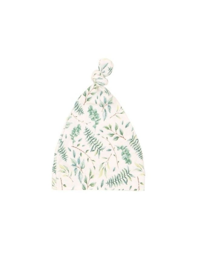 All4Ella Jersey Swaddle & Beanie Set - Leaves - Image 3