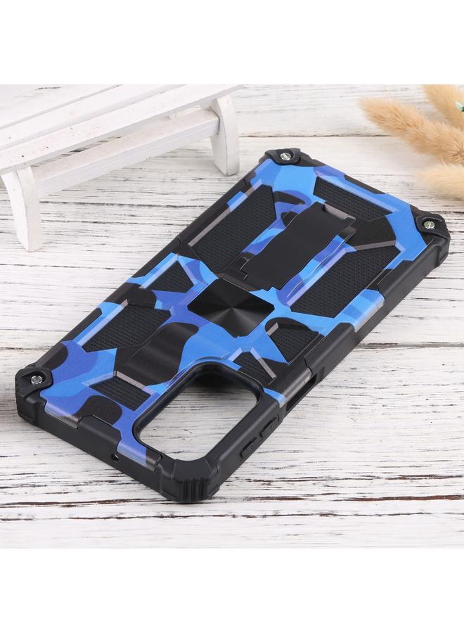 S-TOP Case For Samsung Galaxy M23 / F23 5G / M13 4G Camouflage Armor Kickstand TPU + PC Magnetic Phone Case - Image 4