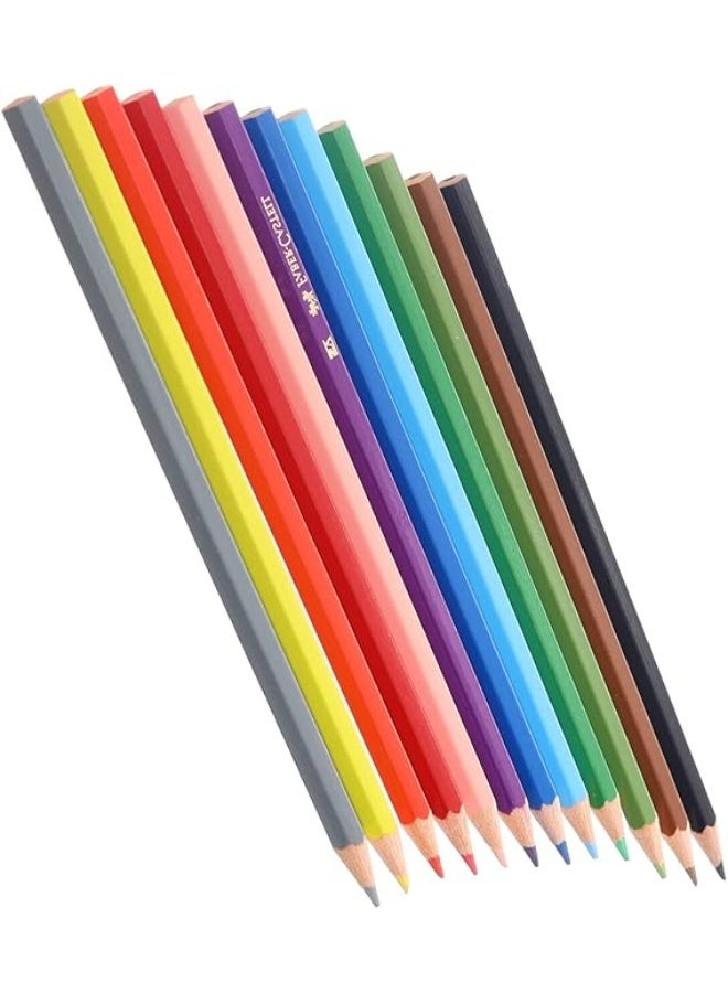 Faber-Castell Colored Pencil 12 Pencils - Image 5