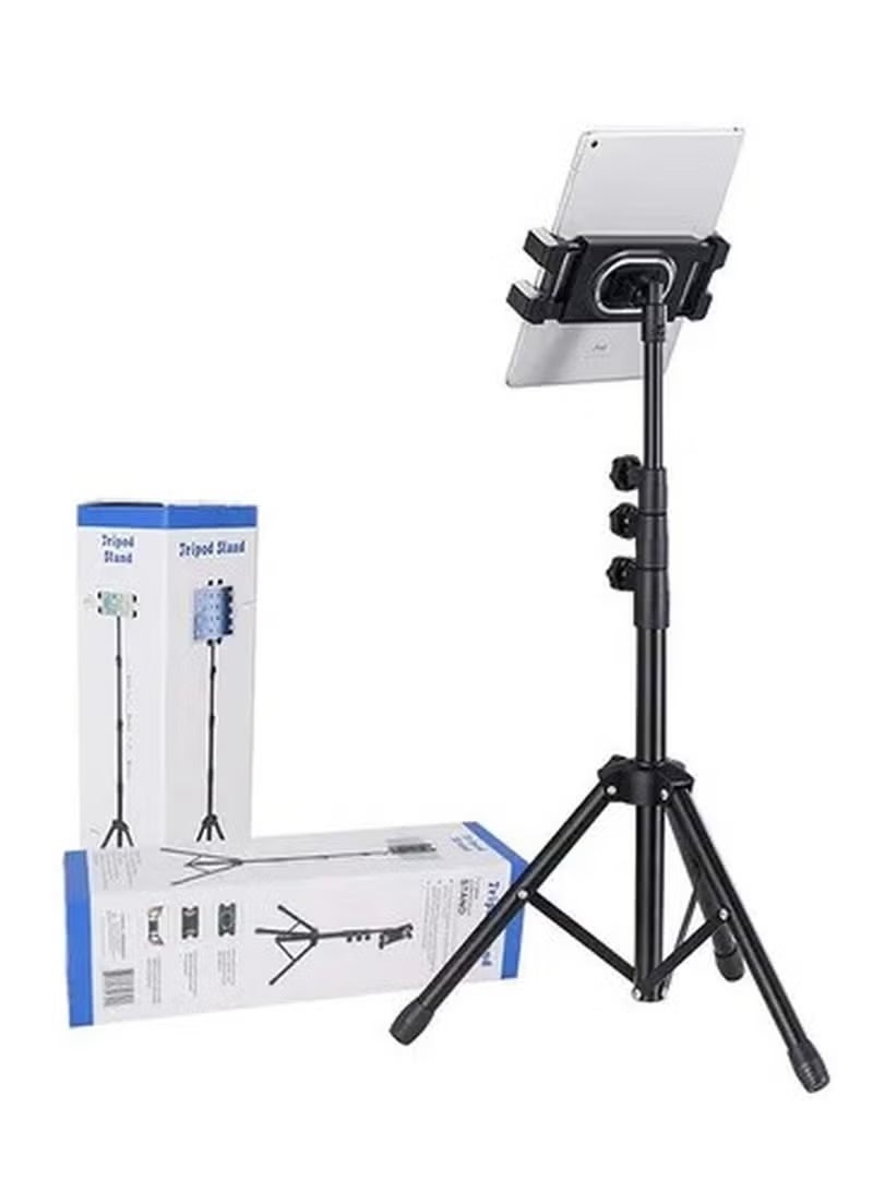 Adjustable Tripod Floor Stand Base Holder Black - Image 2